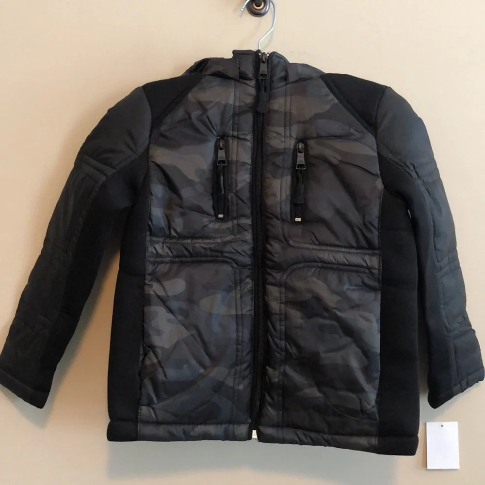 Scuba Jacket with Camo print - Picture 2 of 5